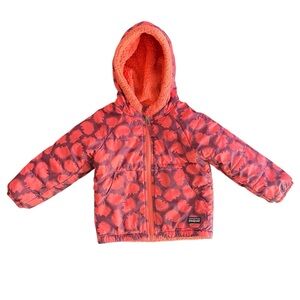 Patagonia Hooded Jacket Hedgehog Reversible Snow Puffer